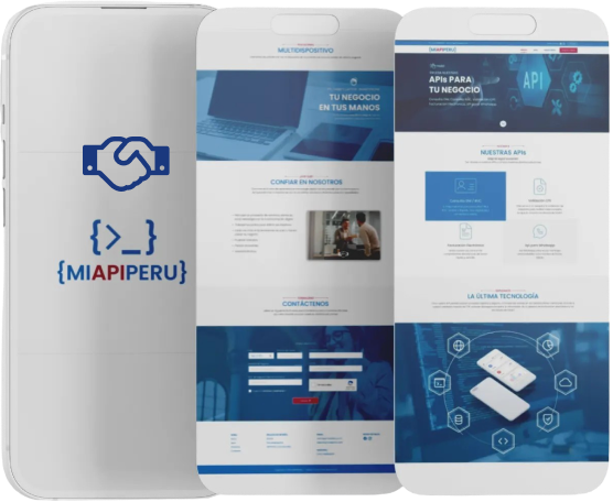 Plataforma Mi API Peru en multiples dispositivos